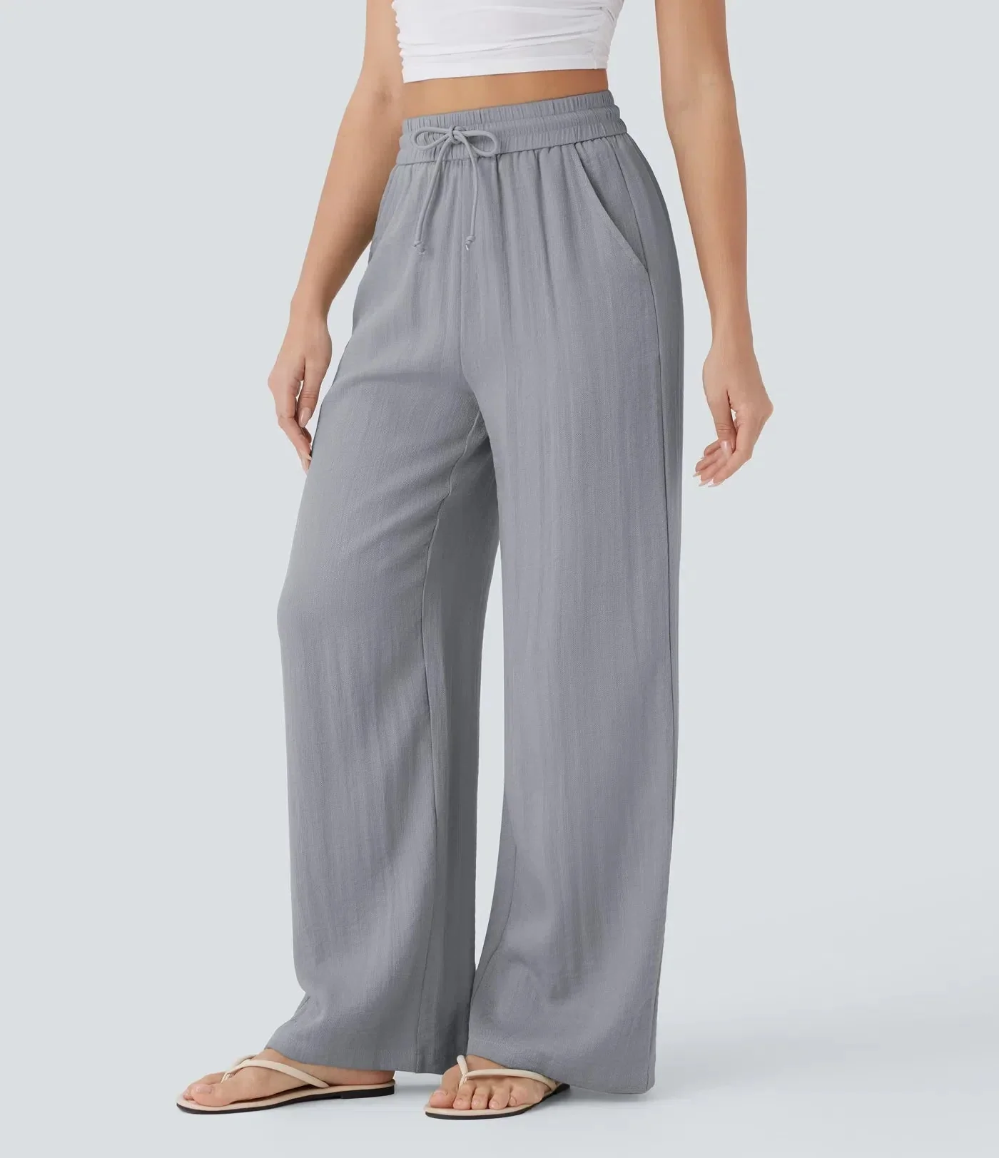 Zafeiria - Pantaloni Di Lino Eleganti - Image 16