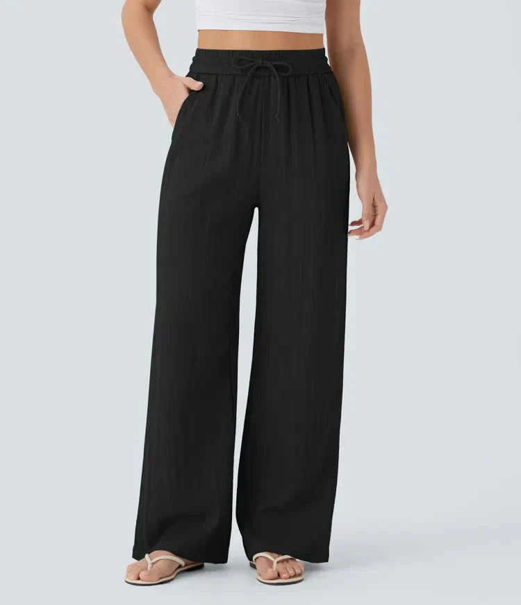 Zafeiria - Pantaloni Di Lino Eleganti - Image 2
