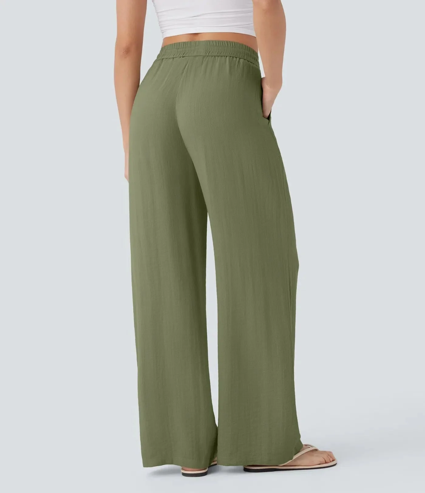 Zafeiria - Pantaloni Di Lino Eleganti - Image 28