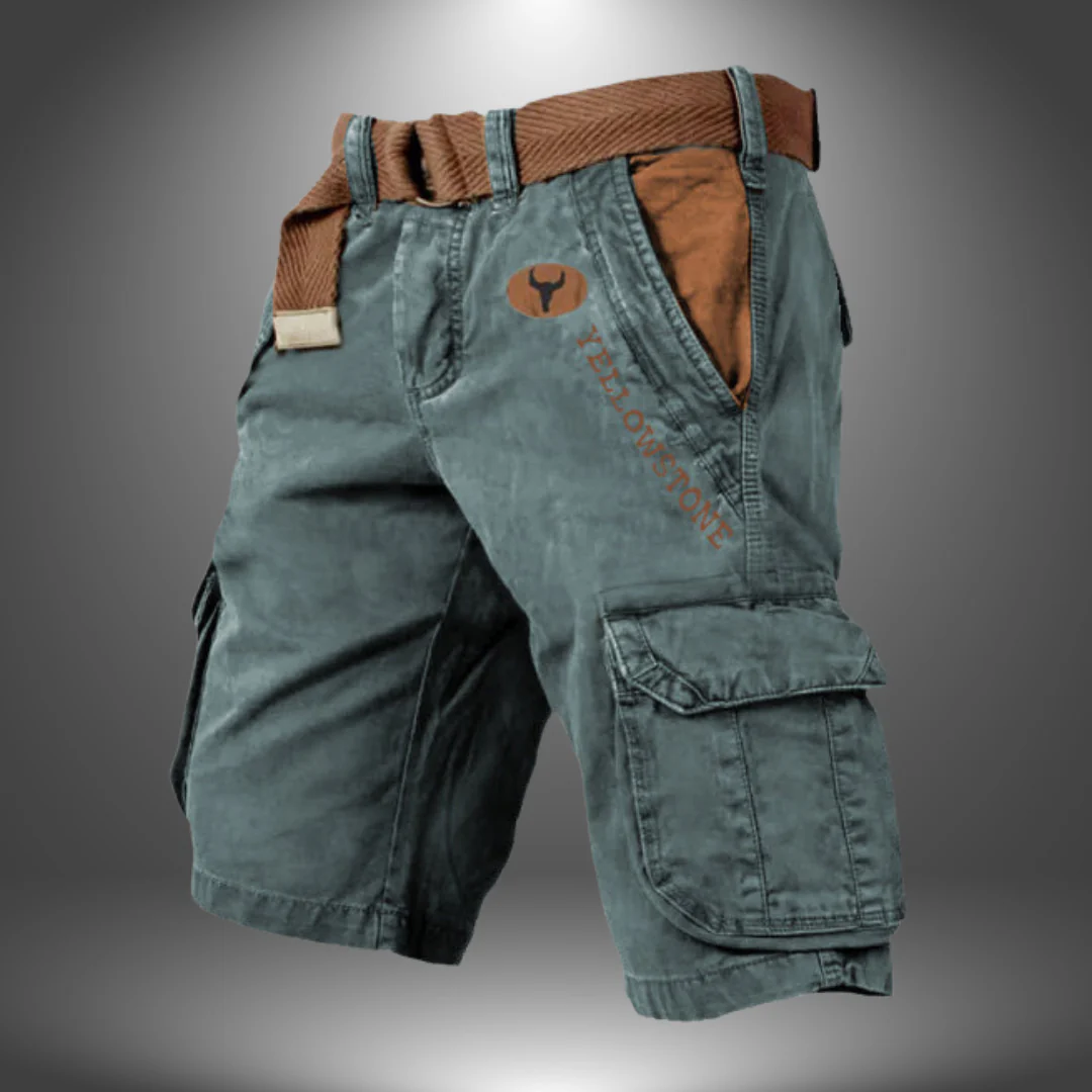 Zakhar - Pantaloncini Cargo Lavorati a Mano - Image 8