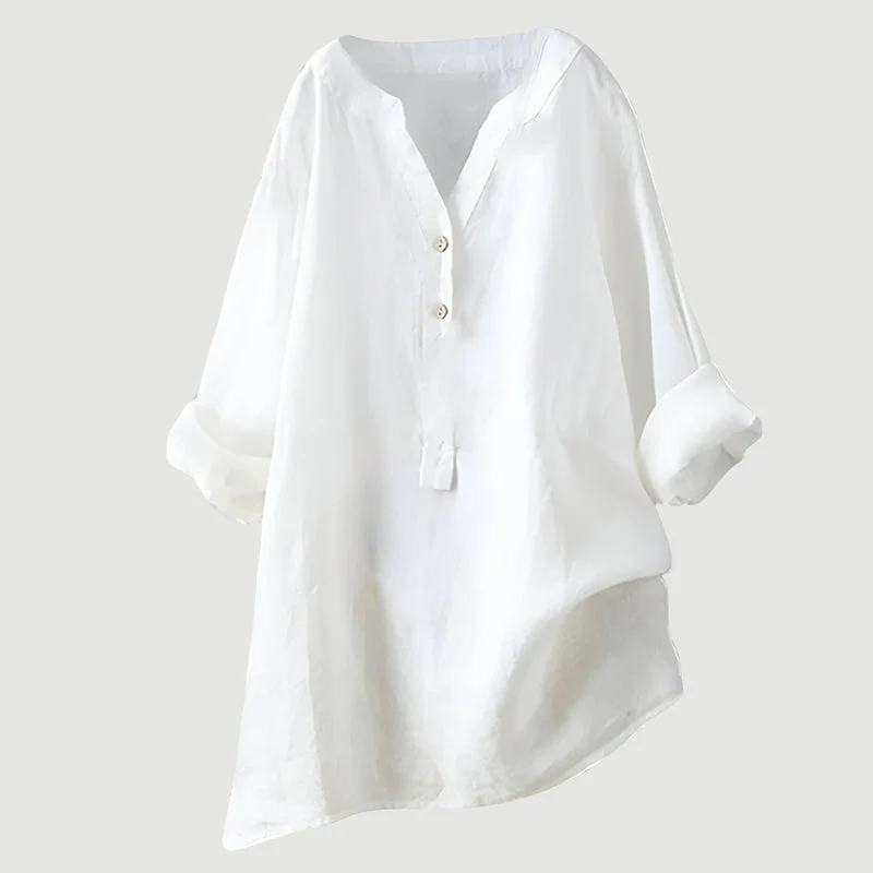 Zarina - Comoda Camicetta In Lino - Image 11