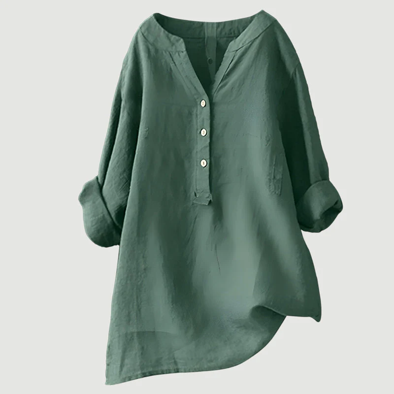 Zarina - Comoda Camicetta In Lino - Image 5
