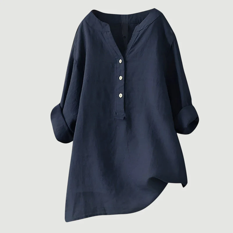 Zarina - Comoda Camicetta In Lino - Image 9