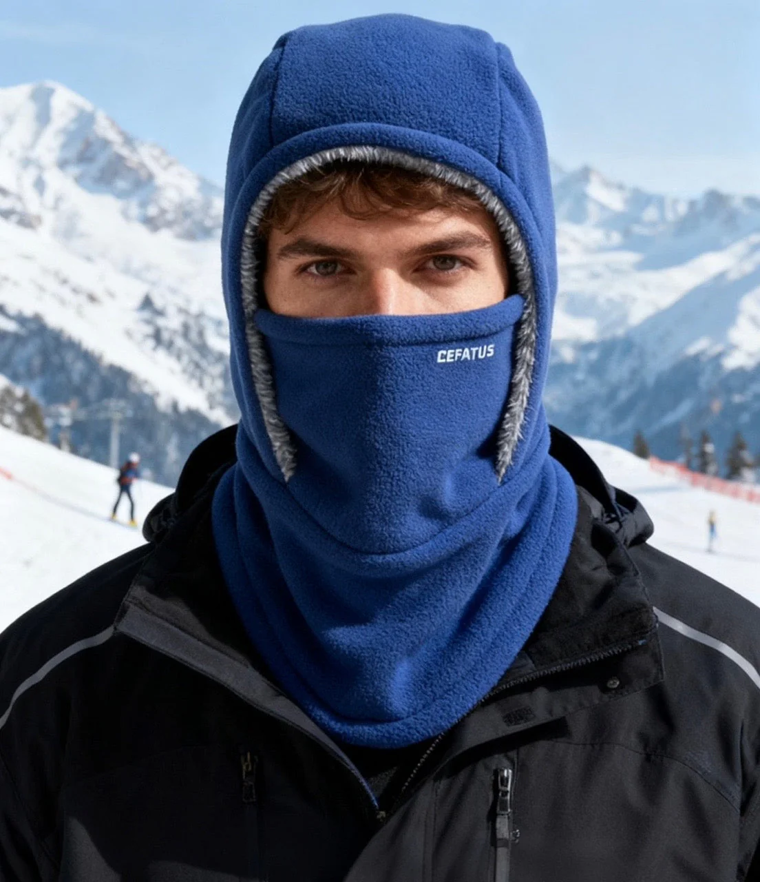 Zayim - Passamontagna Termico Invernale in Pile Unisex - Image 2