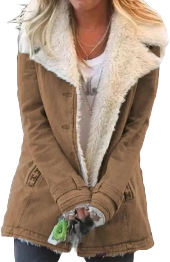 Zayna - Comodo Cappotto a Maniche Lunghe - Image 2