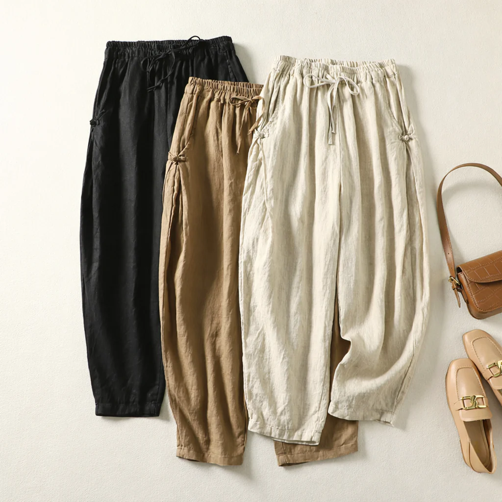 Zerelda - Pantaloni Lenin Alla Moda - Image 4