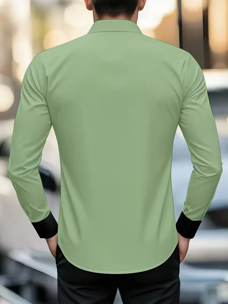 Zigmas - Elegante Camicia a Maniche Lunghe Con Bottoni - Image 9