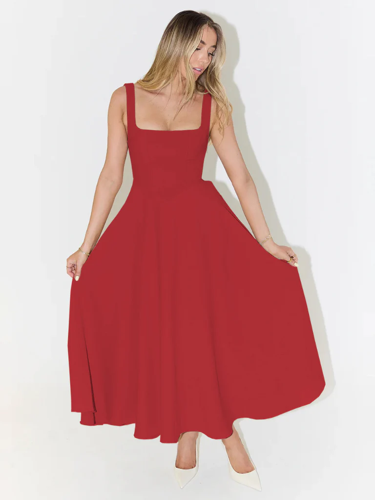 Zinovia - Elegante Abito Senza Maniche - Image 17