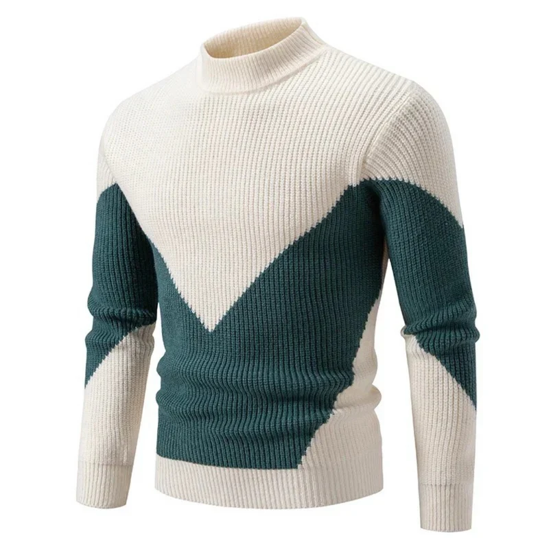 Zohir - Maglione Lavorato a Maglia Con Collo Alto - Image 6