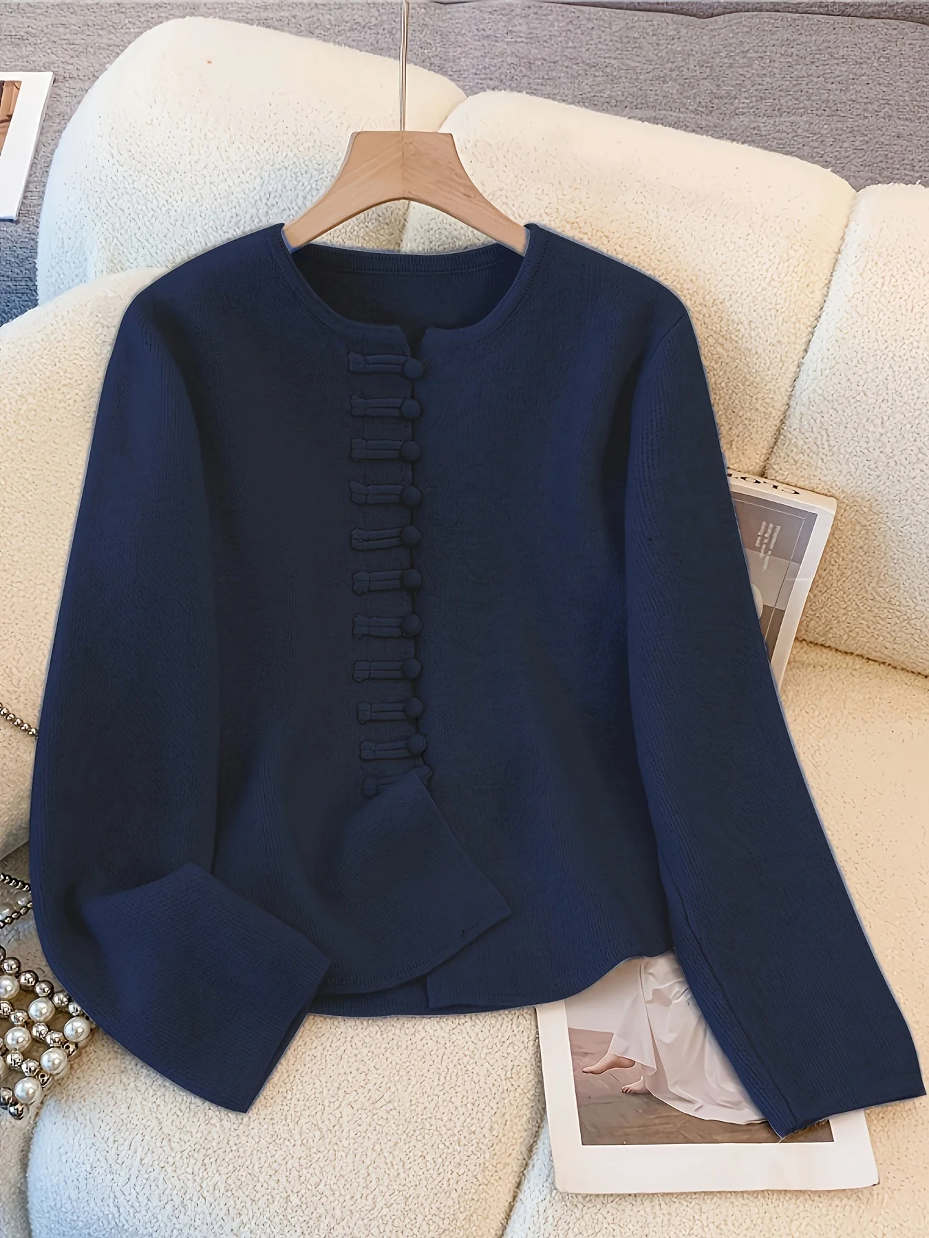 Zorine - Set Dovuto Pezzi Con Cardigan Abbottonato - Image 6